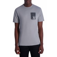 Karl Lagerfeld Paris Men's 'Rubberized Logo Graphic' T-Shirt