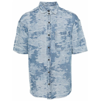 Emporio Armani Men's 'Camouflage' Short sleeve shirt