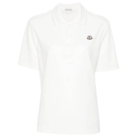 Moncler 'Logo-Appliqué' Polohemd für Damen