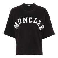 Moncler Women's 'Logo-Patches' T-Shirt