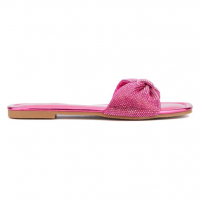 New York & Company Women's 'Karli Rhinestone Slide' Flat Sandals