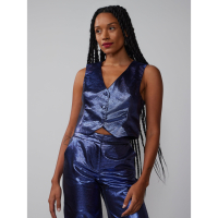 New York & Company Women's 'Metallic Jacquard' Vest