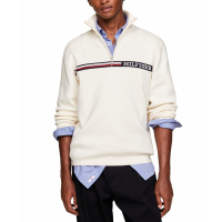 Tommy Hilfiger Men's 'Stripe Quarter-Zip' Sweater