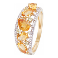 Diamond & Co Women's 'Olivines' Ring