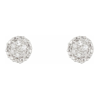 Diamond & Co Boucles d'oreilles 'Round Stud' pour Femmes