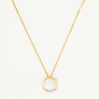 Diamond & Co Women's 'Cercle' Pendant with chain