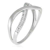 Diamond & Co Women's 'Croisi Divin' Ring