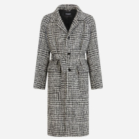 Dolce & Gabbana Manteau 'Checked Belted' pour Hommes
