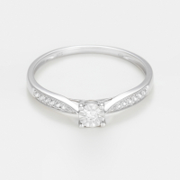 Paris Vendôme Women's 'Solitaire Merveille' Ring