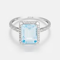 Paris Vendôme Women's 'Emeraldine' Ring