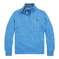 Ralph Lauren Big Boy's 'Cable-Knit Quarter-Zip' Sweater