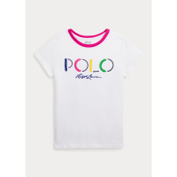 Ralph Lauren 'Logo' T-Shirt für große Mädchen