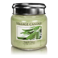 Village Candle Bougie parfumée 'Sage & Celery' - 454 g