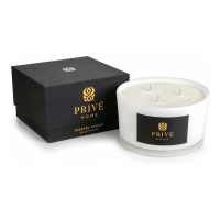 Privé Home 'Tobacco&Leather' 3 Wicks Candle - 580 g