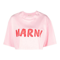 Marni Women's 'Logo' Crop T-shirt