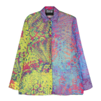 Versace Jeans Couture Women's 'Abstract Sheer' Shirt