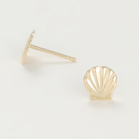 Oro Di Oro Girl's 'Coquillages' Earrings