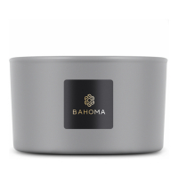 Bahoma London Bougie 3 mèches 'Ash' - Mint & Agarwood 400 g