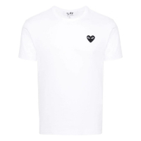 Comme Des Garçons Play 'Heart-Patch' T-Shirt für Herren