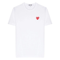 Comme Des Garçons Play Men's 'Heart-Patch' T-Shirt