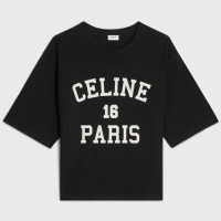 Celine T-shirt 'Paris Loose' pour Femmes