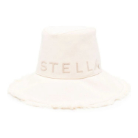 Stella McCartney Chapeau 'Logo-Appliqué' pour Femmes