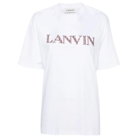 Lanvin Women's 'Logo-Patches' T-Shirt