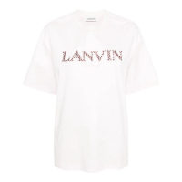 Lanvin Women's 'Logo-Patches' T-Shirt