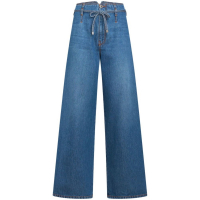 Etro Women's 'Floral-Embroidered Belted' Jeans