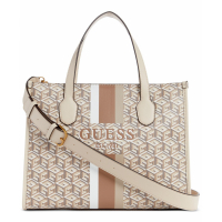 Guess Women's 'Silvana Small Monogram Double Compartment' Tote Bag