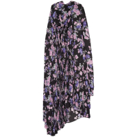 Balenciaga 'Floral Pleated' Maxi Kleid für Damen