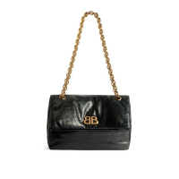 Balenciaga Women's 'Small Monaco Chain-Strap' Shoulder Bag