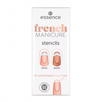 Essence Pochoirs pour ongles 'French Manicure' - 01 French 60 Pièces