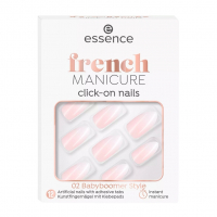 Essence 'French Manicure' Fake Nails - 02 Babyboomer Style 12 Pieces