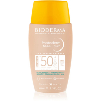 Bioderma Crème solaire pour le visage 'Photoderm Nude Touch SPF50+' - Very Light 40 ml