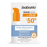 Babaria Sérum pour le visage 'Sun Solar Hyaluronic Acid SPF50+' - 30 ml