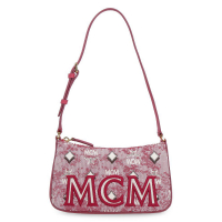 MCM 'Logo Jacquard' Schultertasche für Damen