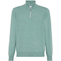 Brunello Cucinelli Men's 'Half-Zip' Sweater