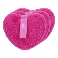 Ilu Make-Up Remover pads - Pink 3 Pieces