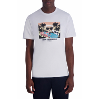 Karl Lagerfeld Paris Men's 'Surf Karl Choupette Graphic' T-Shirt