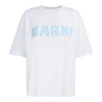 Marni T-shirt 'Logo-Stamp' pour Femmes