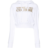 Versace Jeans Couture Sweatshirt à capuche  'Logo-Embellished' pour Femmes