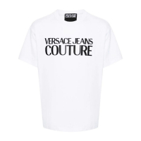 Versace Jeans Couture T-shirt 'Logo-Print' pour Hommes