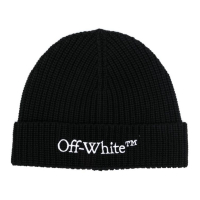 Off-White Bonnet 'Logo-Embroidered' pour Hommes