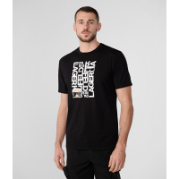 Karl Lagerfeld T-shirt 'Peeking Karl And Choupette Logo' pour Hommes