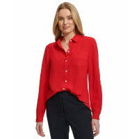 Tommy Hilfiger Women's 'Collared Button-Front' Shirt