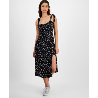 Tommy Jeans Robe Midi 'Floral-Print Ruffled' pour Femmes