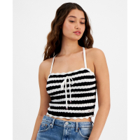 Tommy Jeans 'Crochet Striped' Trägershirt für Damen