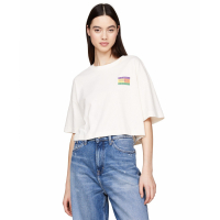 Tommy Jeans 'Summer Flag' T-Shirt für Damen
