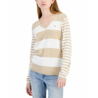 Tommy Hilfiger Pull 'Mixed-Stripe' pour Femmes